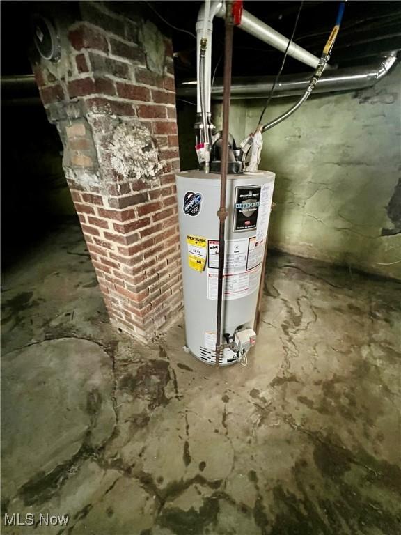 utilities featuring water heater