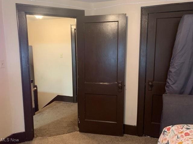 bedroom with carpet flooring