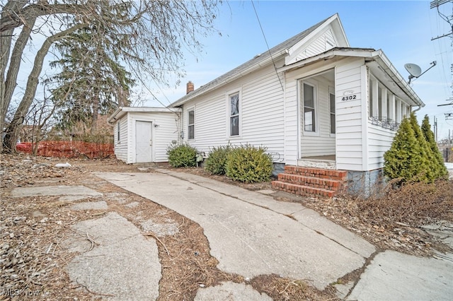 view of front of house