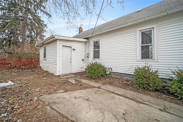 exterior space with a patio area