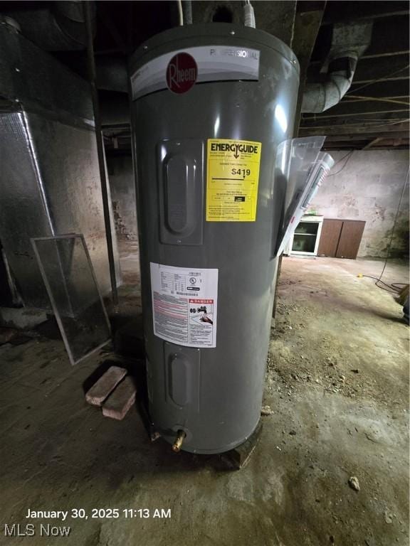 utilities with electric water heater