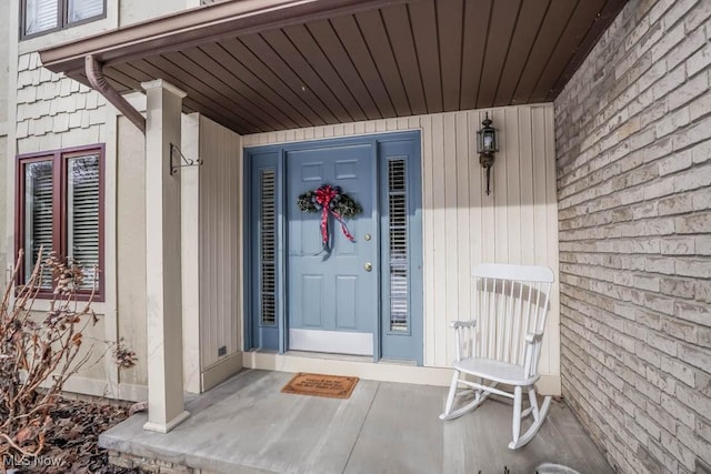 view of property entrance