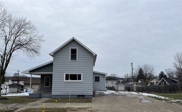 view of back of house