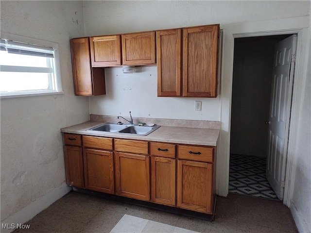 kitchen featuring sink