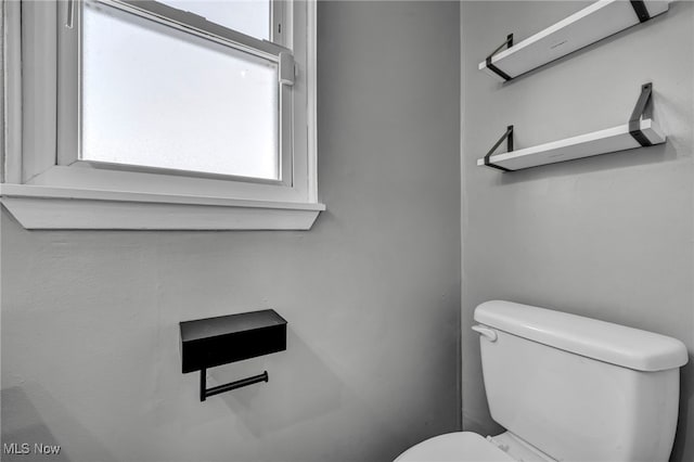 bathroom with toilet