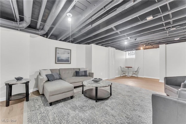 3295 Yorkshire Rd, Cleveland Heights, OH 44118 - living room with wood finished floors and baseboards