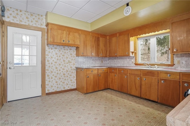 kitchen featuring sink