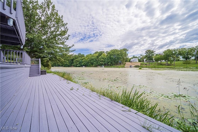 view of deck