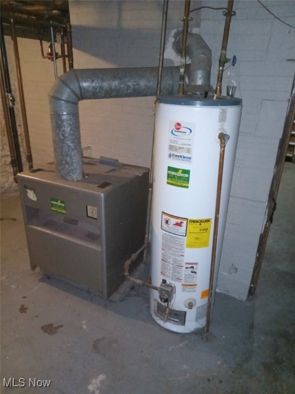 utilities with water heater