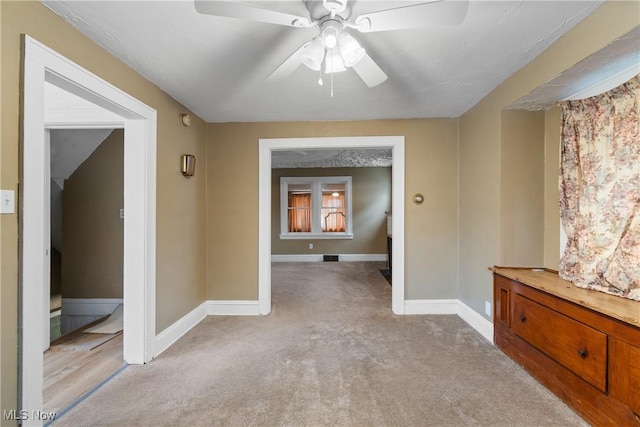 interior space with light colored carpet