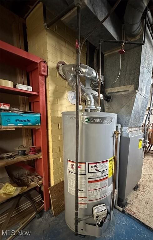 utilities with water heater