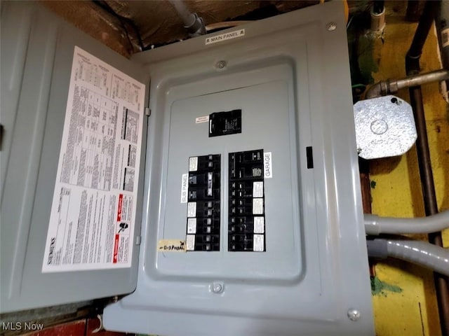 utilities with electric panel