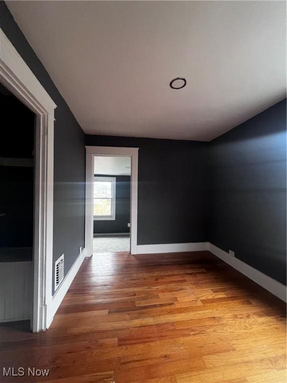 interior space featuring light wood-type flooring