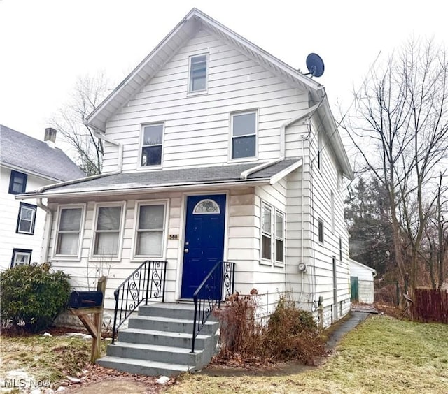 view of front of house