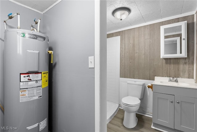 interior space featuring water heater and sink