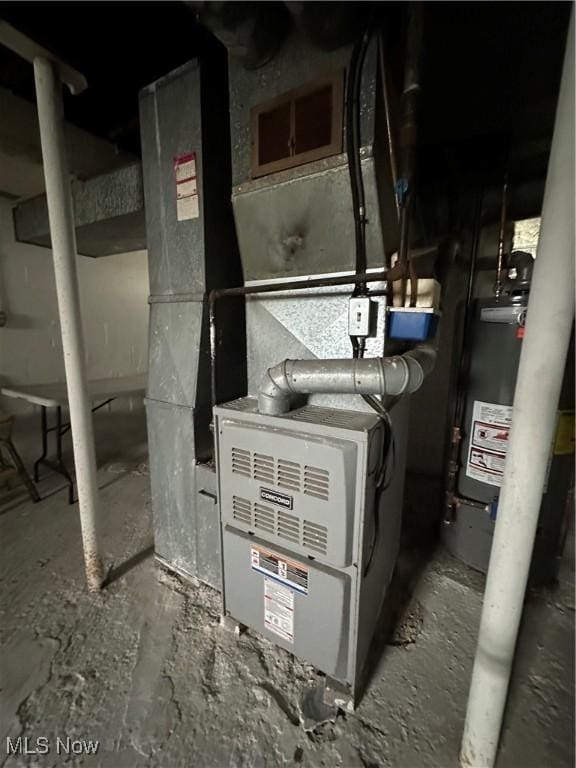 utilities with gas water heater