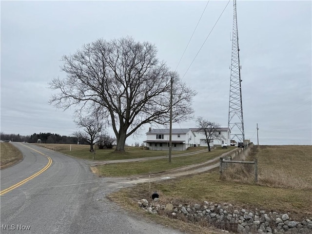 view of road