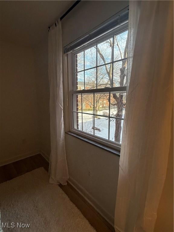 unfurnished room with a wealth of natural light