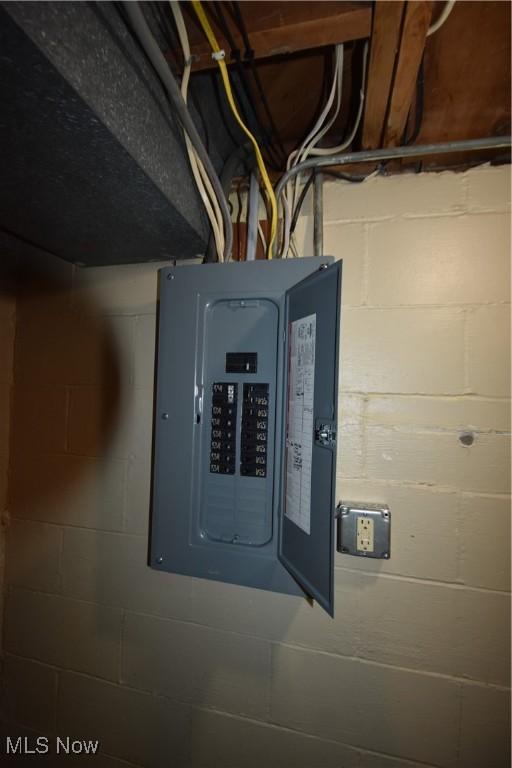 utilities with electric panel