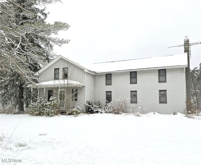 view of front of house