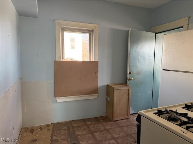 kitchen with white appliances