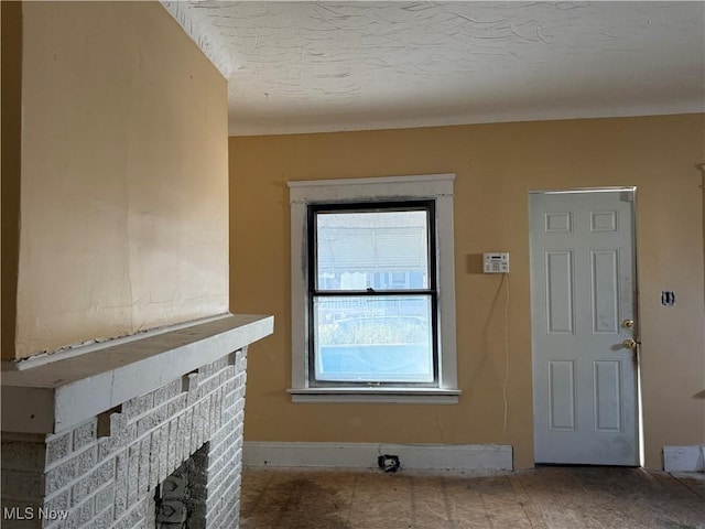 view of unfurnished living room