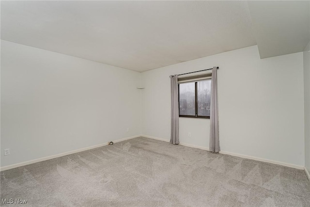 empty room with light carpet