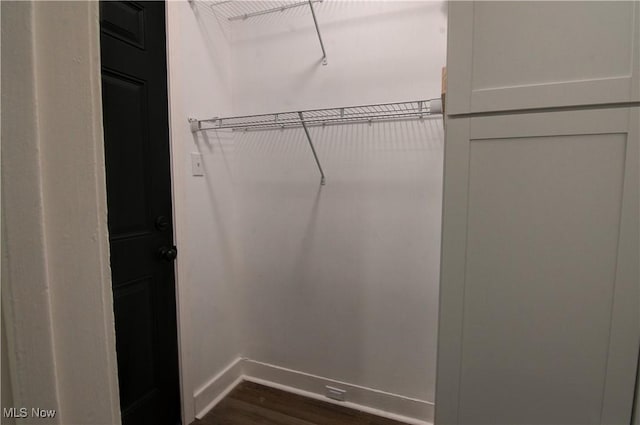 view of closet