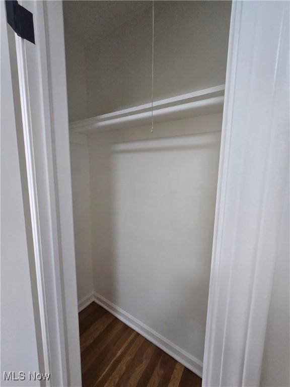 view of closet