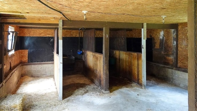 view of stable