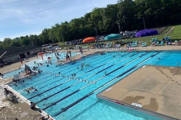 view of pool