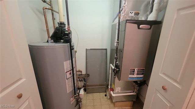 utilities featuring water heater