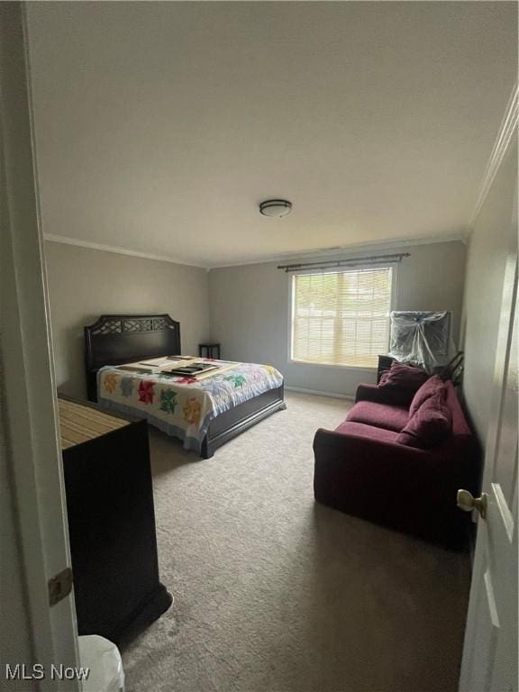 721 Winding Way, Akron, OH 44313 - carpeted bedroom featuring ornamental molding