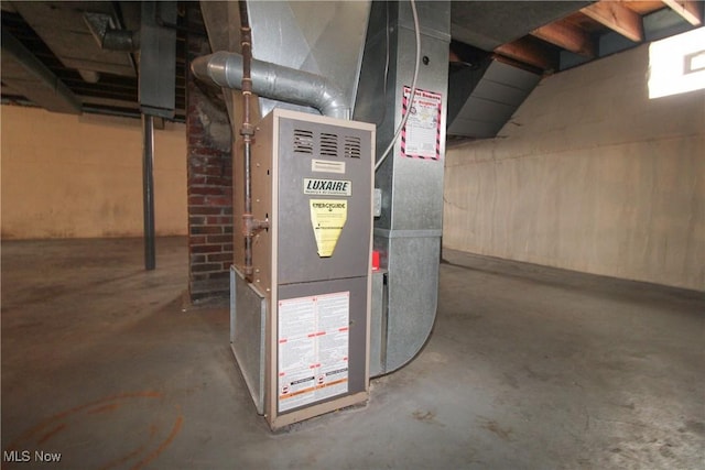 view of utility room