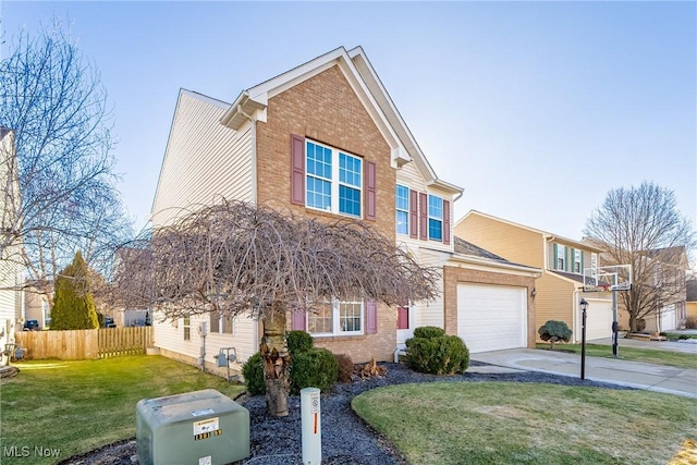 view of front of house with a front yard