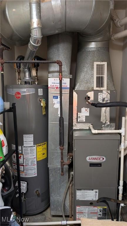 utilities with water heater