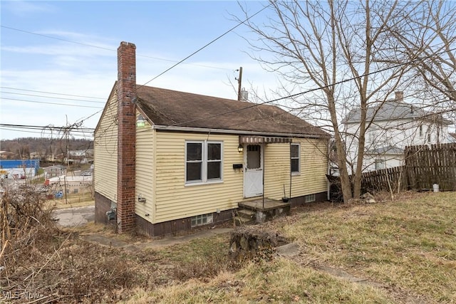 view of bungalow-style house