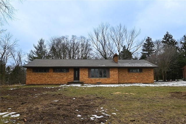 view of ranch-style house