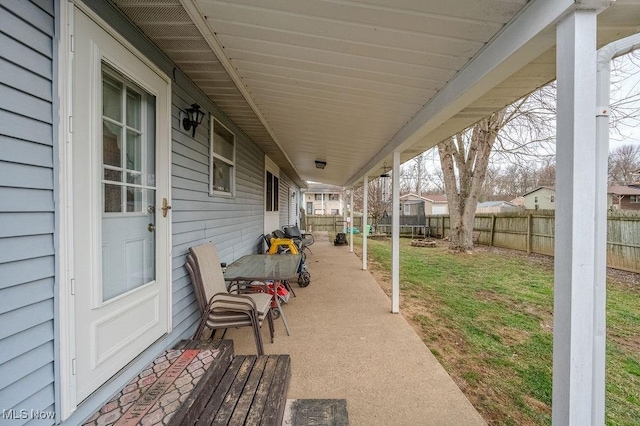 view of patio / terrace