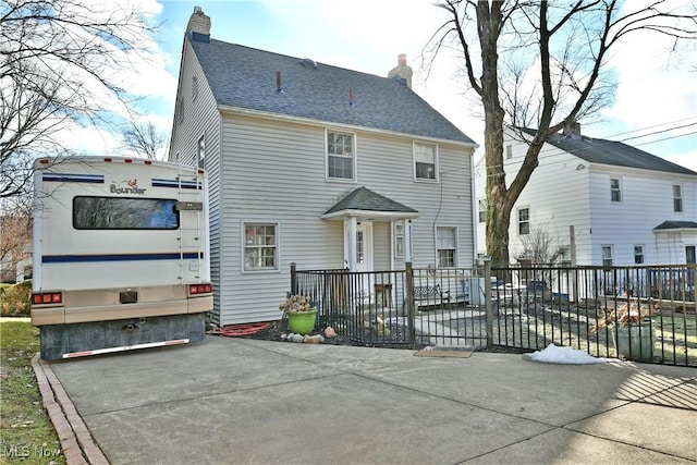 view of rear view of house