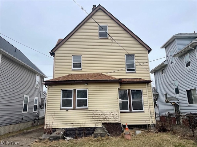 view of back of house