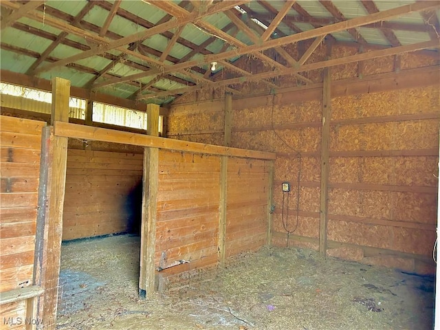 view of stable