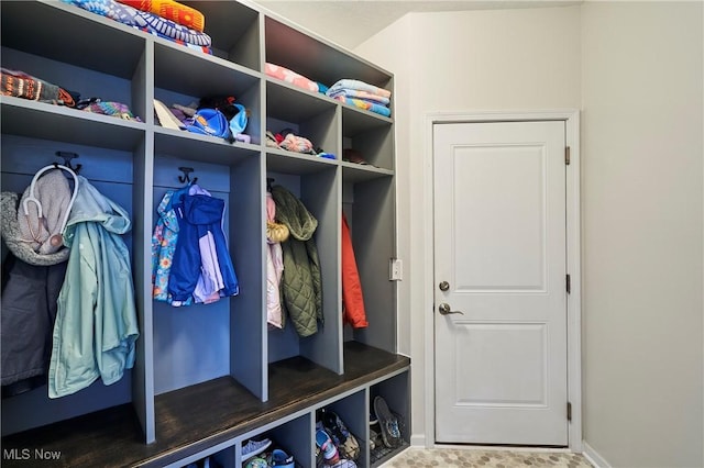 view of mudroom