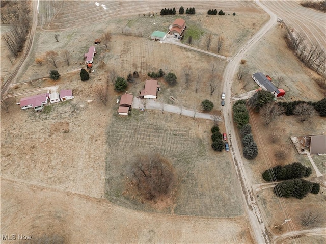 5178 Brocade Rd SE, Amsterdam, OH 43903 - birds eye view of property featuring a rural view
