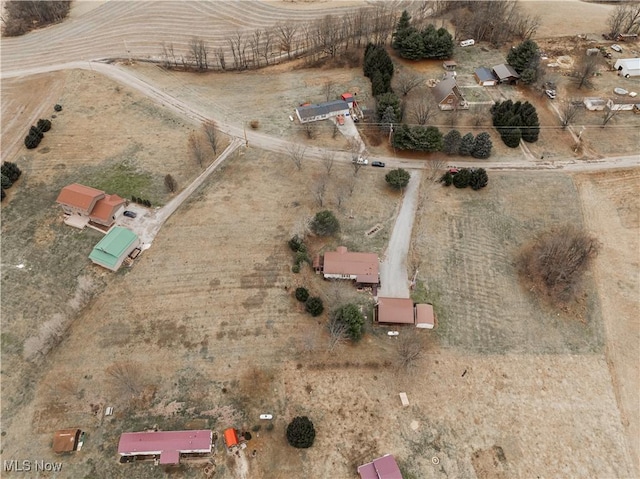 5178 Brocade Rd SE, Amsterdam, OH 43903 - bird's eye view featuring a rural view