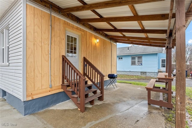 view of patio