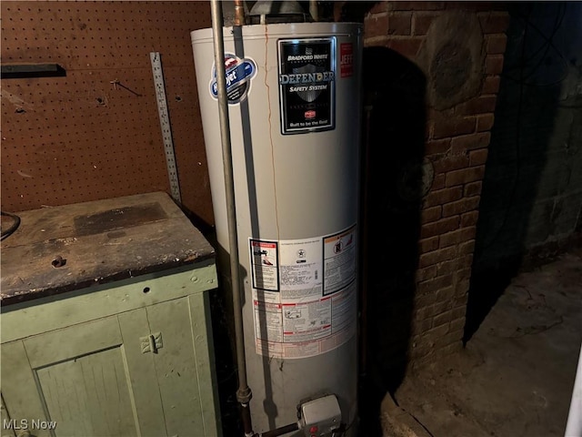 utilities featuring water heater