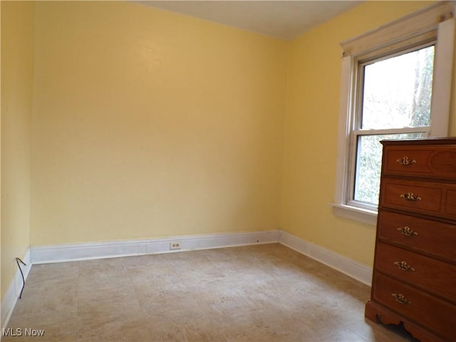 view of empty room