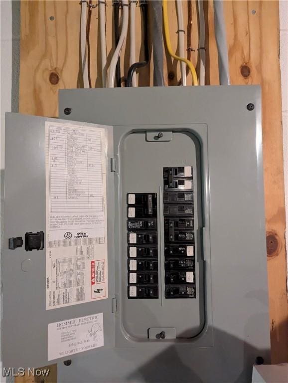 utilities featuring electric panel