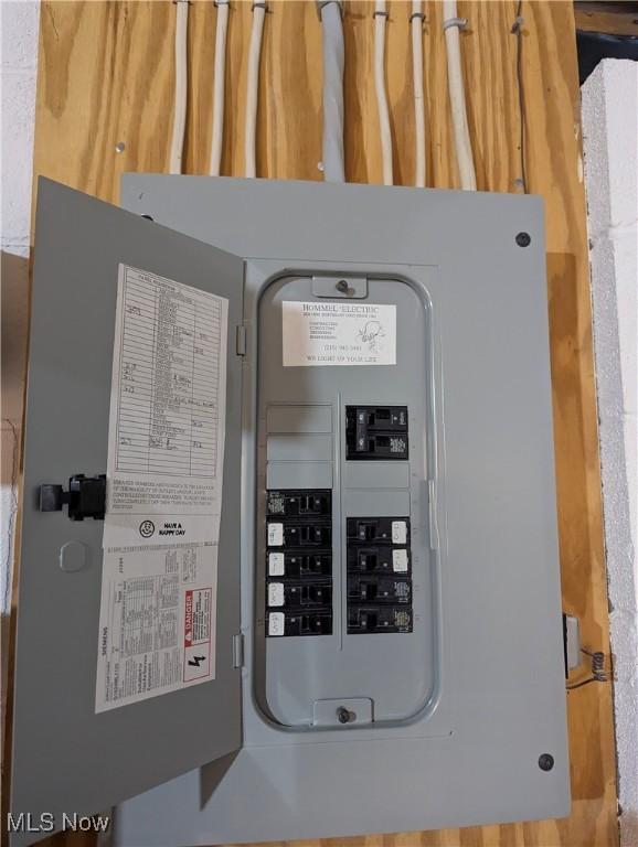 utilities with electric panel